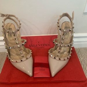 Valentino stud heels